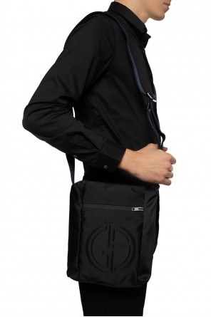 Torba na ramię z logo, zdjęcie 2 Torba na ramię z logo od Giorgio Armani